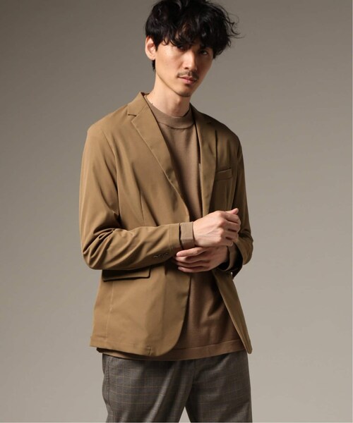 417 EDIFICE（フォーワンセブンエディフィス）の「ストレッチコットンライクファブリック 2B ジャケット（ジャケット/アウター・ベージュ/S/M/L/XL/在庫なし/残り1点）」の7枚目の写真
