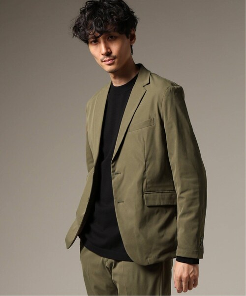 417 EDIFICE（フォーワンセブンエディフィス）の「ストレッチコットンライクファブリック 2B ジャケット（ジャケット/アウター・ベージュ/S/M/L/XL/在庫なし/残り1点）」の8枚目の写真