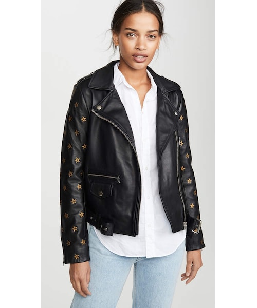 maison scotch biker jacket