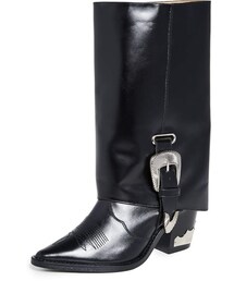 近年 TOGA PULLA トーガプルラ アンクルブーツ 36 ベルト 23AW TOGA PULLA（トーガ プルラ）の「Toga Pulla Western Tall Boots