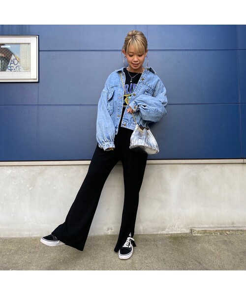 no brand（ノーブランド）の「damageパフデニジャケ（デニムジャケット・レディース・その他）」の5枚目の写真