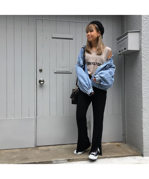 no brand（ノーブランド）の「damageパフデニジャケ（デニムジャケット・レディース・その他）」の9枚目の写真