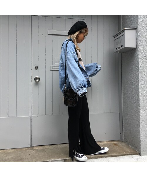 no brand（ノーブランド）の「damageパフデニジャケ（デニムジャケット・レディース・その他）」の10枚目の写真