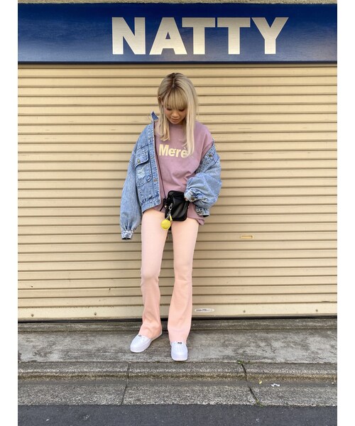 no brand（ノーブランド）の「damageパフデニジャケ（デニムジャケット・レディース・その他）」の4枚目の写真