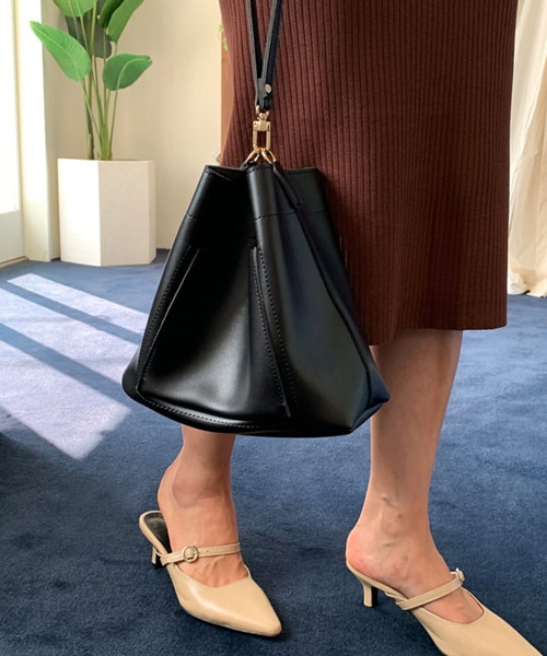 DHOLIC（ディーホリック）の「2WAYレザーライクバッグ（ショルダーバッグ・レディース・グレー/ベージュ/ブラック/ブラウン・FREE）」の2枚目の写真