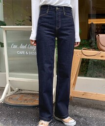 DHOLIC | ロングストレートデニムパンツ(デニムパンツ)