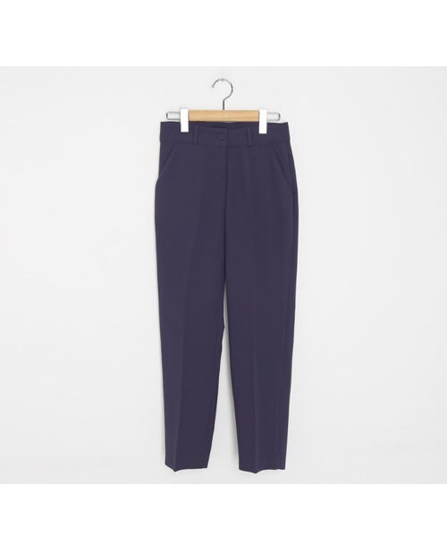 DHOLIC（ディーホリック）の「ワンボタンスラックス（スラックス・レディース・グリーン/パープル/ブラック/レッド・S/M）」の3枚目の写真