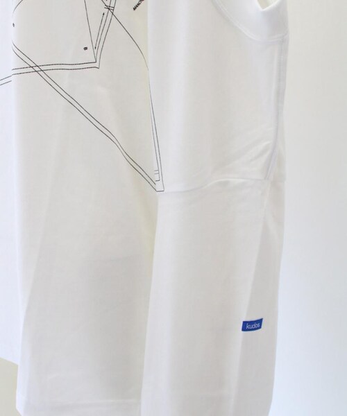 kudos（クードス）の「k3 co.,ltd（トップス・WHITE）」の7枚目の写真