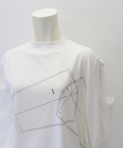 kudos（クードス）の「k3 co.,ltd（トップス・WHITE）」の5枚目の写真