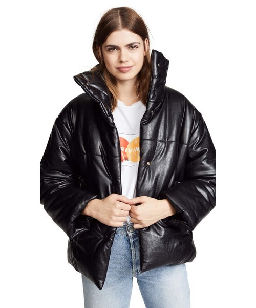 nanushka（ナヌーシュカ）の「Nanushka Hide Puffer Jacket（ジャケット/アウター・レディース・Black・S）」の4枚目の写真