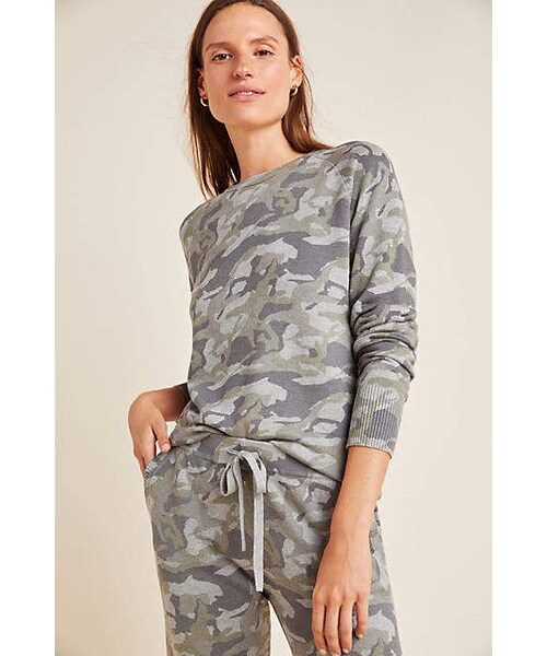camo raglan hoodie