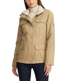 lauren ralph lauren faux shearling coat