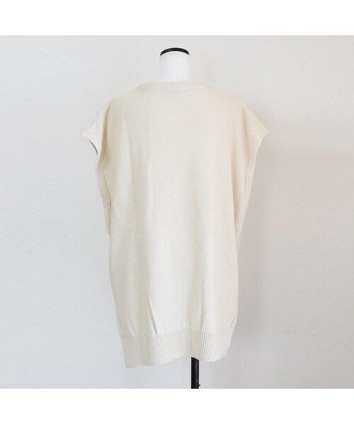 no brand（ノーブランド）の「ケーブルノースリニットベスト（ベスト・レディース・その他）」の13枚目の写真