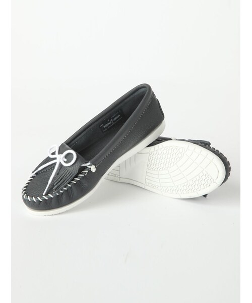 Minnetonka（ミネトンカ）の「ミネトンカ/KILTY UNBEADED（シューズ・レディース・NAVY/WHITE・50/60/70/80）」の12枚目の写真