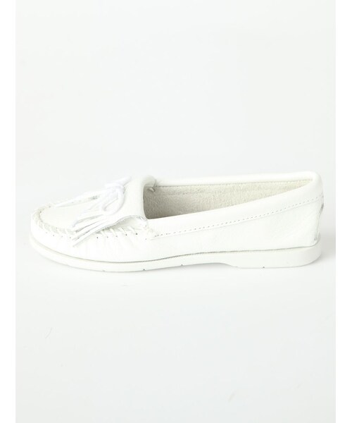 Minnetonka（ミネトンカ）の「ミネトンカ/KILTY UNBEADED（シューズ・レディース・NAVY/WHITE・50/60/70/80）」の5枚目の写真