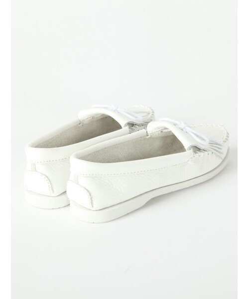 Minnetonka（ミネトンカ）の「ミネトンカ/KILTY UNBEADED（シューズ・レディース・NAVY/WHITE・50/60/70/80）」の4枚目の写真