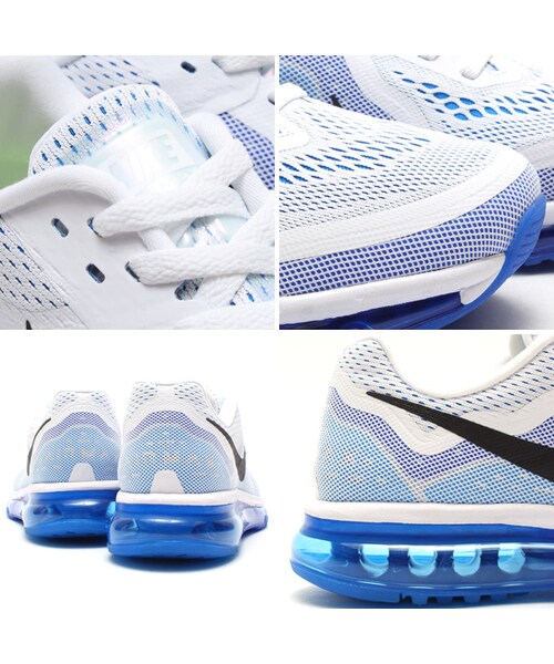 NIKE（ナイキ）の「NIKE AIR MAX 2014　WHITE/BLACK-PHOTO BLUE/HYPER COBALT（LOW-CUT・メンズ・other・24.5cm/25.0cm/25.5cm/26.0cm/26.5cm/27.0cm/27.5cm/28.0cm/28.5cm/29.0cm/29.5cm/30.0cm）」の3枚目の写真