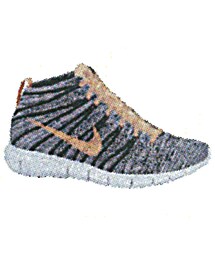 NIKE | NIKE WMNS FREE FLYKNIT CHUKKA　BLACK/BRIGHT MANGO-WHITE(その他)