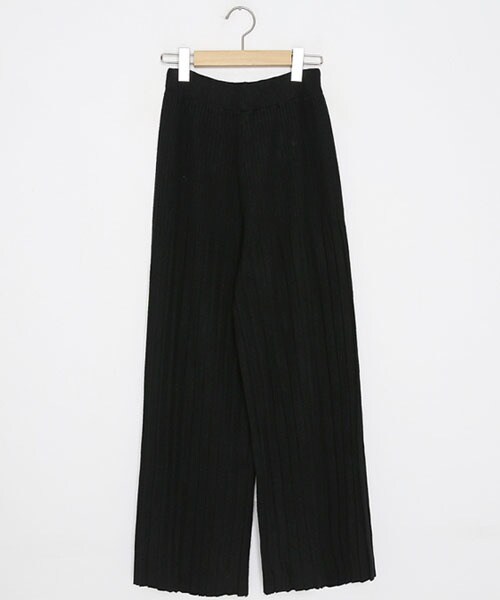 DHOLIC（ディーホリック）の「プリーツニットパンツ（その他パンツ・レディース・その他/グレー/ブラック/ベージュ・FREE）」の2枚目の写真