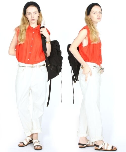 RNA-N(アールエヌエーエヌ)の「Nテーパードベーシックパンツ(パンツ・レディース・ナチュラルホワイト・S/M)」の1枚目の写真