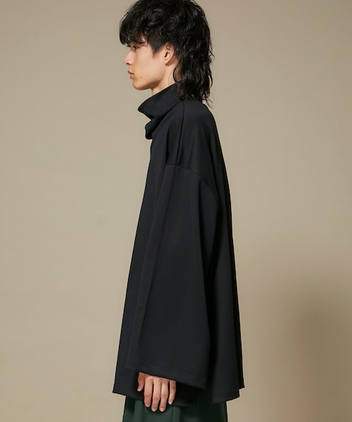 LAD MUSICIAN(ラッドミュージシャン)の「ヘビータートルネックティーシャツ(その他・メンズ・WHITE/BLACK/KHK・FREE/MODEL:186cm/-kg SIZE:FREE)」の8枚目の写真