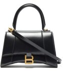 Balenciaga | Balenciaga - Hourglass Small Leather Shoulder Bag - Womens - Black(Shoulderbag)