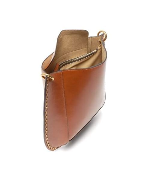 ISABEL MARANT(イザベルマラン)の「Isabel Marant - Oksan Studded Leather Cross Body Bag - Womens - Tan(ショルダーバッグ・レディース・Brown・One Size)」の5枚目の写真