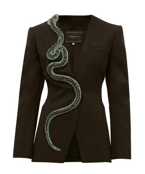 ANDREW GN（アンドリューゲン）の「Andrew Gn - Crystal Snake Wool