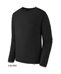 AT8656 patagonia パタゴニア capilene air crew キャプリーン エアクルー 長袖Tシャツ36515 ブラック S 美品 patagonia（パタゴニア）の「パタゴニア patagonia M's Cap Air