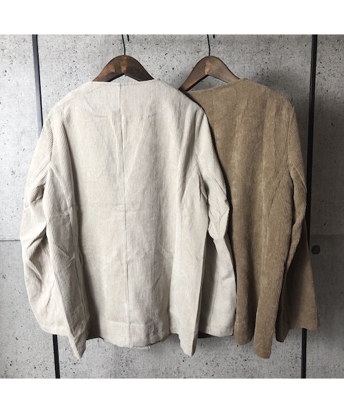 copine（コピン）の「オーバーサイズ！ノーカラーダブルボタンソフトコーデュロイジャケット(2color)【クリックポスト対象商品】（ノーカラージャケット・レディース・その他）」の14枚目の写真