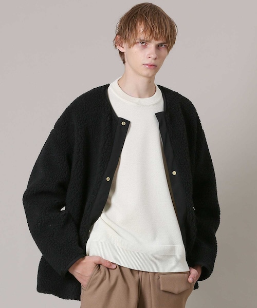 CULLNI ノーカラーブルゾン CULLNI（クルニ）の「【9/30入荷予定】ノーカラージップブルゾン