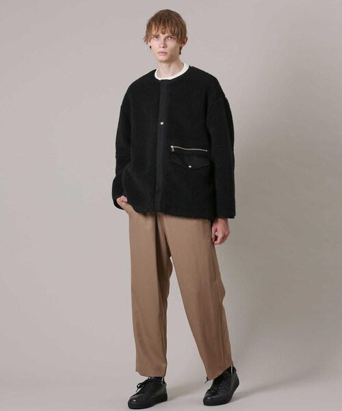 CULLNI ノーカラーブルゾン CULLNI（クルニ）の「【9/30入荷予定】ノーカラージップブルゾン