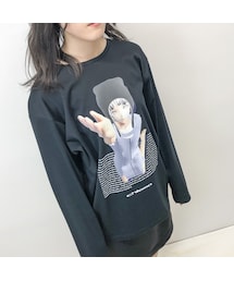 chloma | chloma / ロングスリーブTシャツ "connect" / BLACK(Tシャツ/カットソー)