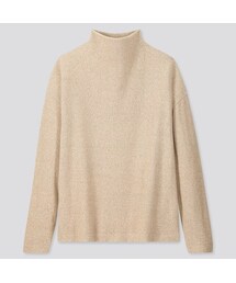 UNIQLO | ソフトニットフリースハイネックT（長袖）(Tシャツ/カットソー)