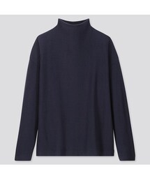 UNIQLO | ソフトニットフリースハイネックT（長袖）(Tシャツ/カットソー)
