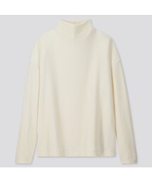 UNIQLO | ソフトニットフリースハイネックT（長袖）(Tシャツ/カットソー)