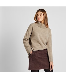 UNIQLO | ウールブレンドミニスカート（チェック）(スカート)