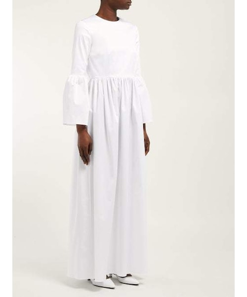 THE ROW（ザロウ）の「The Row - Sora Bell Sleeve Cotton Blend Maxi