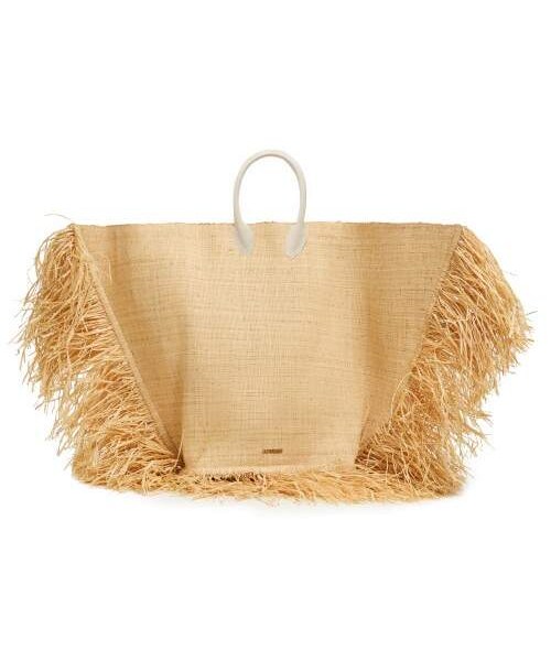 Jacquemus（ジャックムー）の「Jacquemus Le Grand Baci Woven Straw Bag Womens