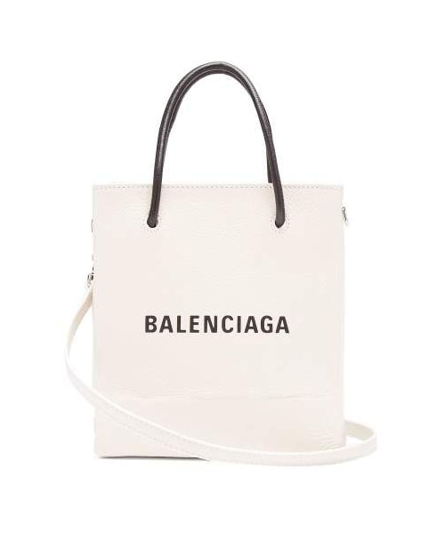 BALENCIAGA(バレンシアガ)の「Balenciaga - Shopping Tote Xxs - Womens - White Multi(トートバッグ・レディース・White・One Size)」の1枚目の写真