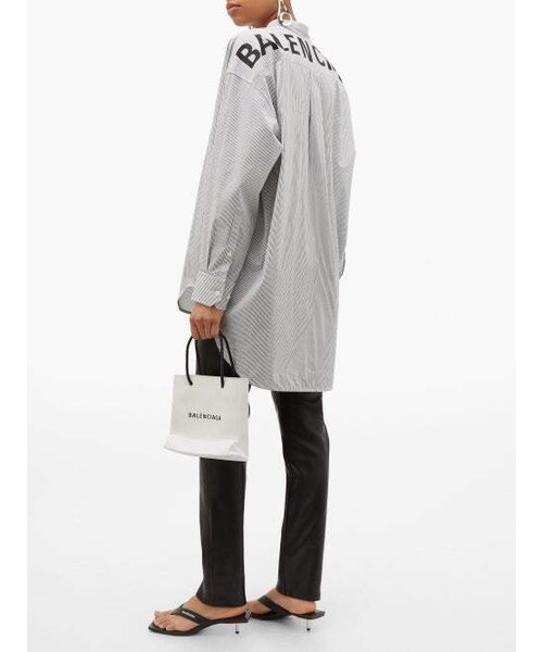 BALENCIAGA(バレンシアガ)の「Balenciaga - Shopping Tote Xxs - Womens - White Multi(トートバッグ・レディース・White・One Size)」の5枚目の写真