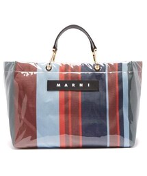 MARNI | Marni - Glossy Grip Large Pvc Tote Bag - Womens - Blue Multi(トートバッグ)