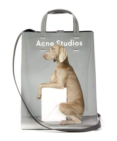 Acne Studios - 安い購入 X William Wegman Baker Medium Womens Dog Grey Bag Multi 激安本物 Tote Print