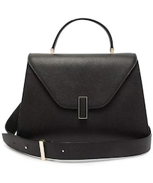 Valextra | Valextra - Iside Large Leather Top Handle Bag - Womens - Black (トートバッグ)