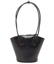 BOTTEGA VENETA | Bottega Veneta - Basket Small Leather Tote Bag - Womens - Black(トートバッグ)