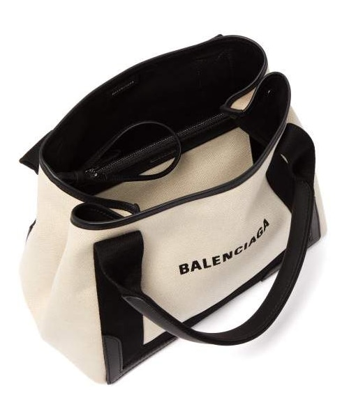 BALENCIAGA（バレンシアガ）の「Balenciaga - Cabas S Tote Bag - Womens - Beige Multi（トートバッグ・レディース・Beige・One Size）」の4枚目の写真