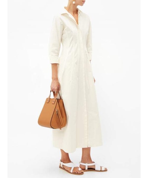 LOEWE(ロエベ)の「Loewe - Hammock Small Leather Tote Bag - Womens - Tan(トートバッグ・レディース・Brown・One Size)」の5枚目の写真