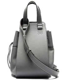 LOEWE | Loewe - Hammock Medium Leather Tote Bag - Womens - Grey(トートバッグ)