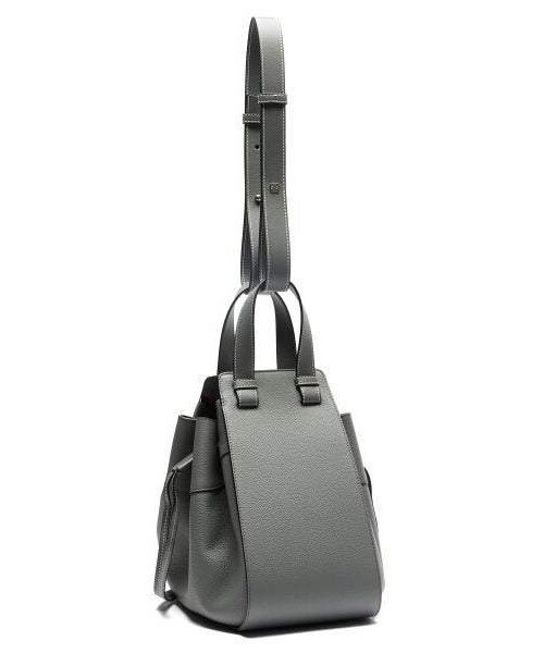 LOEWE（ロエベ）の「Loewe - Hammock Medium Leather Tote Bag - Womens - Grey（トートバッグ・レディース・Gray・One Size）」の4枚目の写真