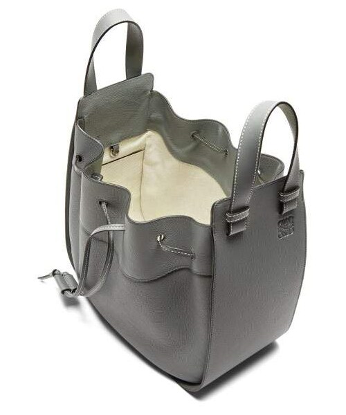 LOEWE（ロエベ）の「Loewe - Hammock Medium Leather Tote Bag - Womens - Grey（トートバッグ・レディース・Gray・One Size）」の2枚目の写真